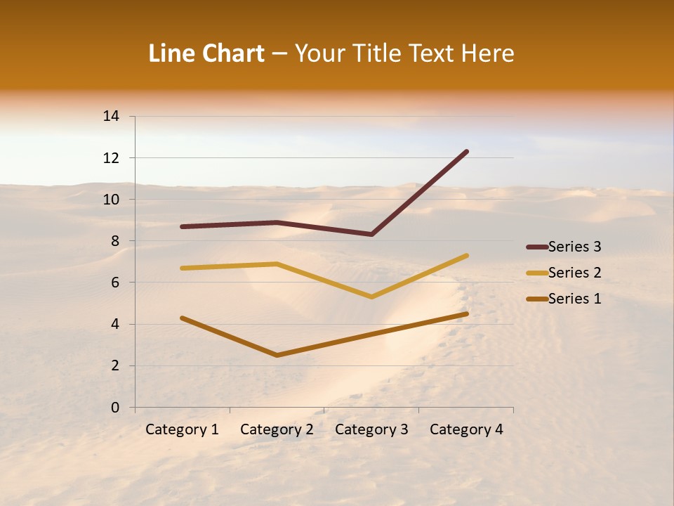 Sand Dune Tunisia PowerPoint Template