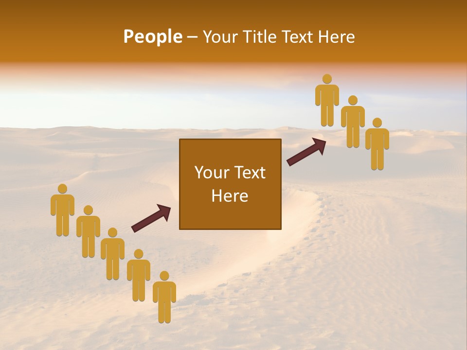 Sand Dune Tunisia PowerPoint Template
