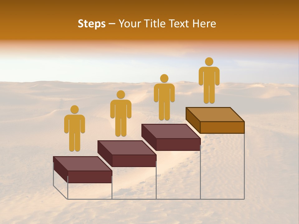 Sand Dune Tunisia PowerPoint Template