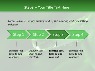 Sinnlich Oase Regentropfen PowerPoint Template