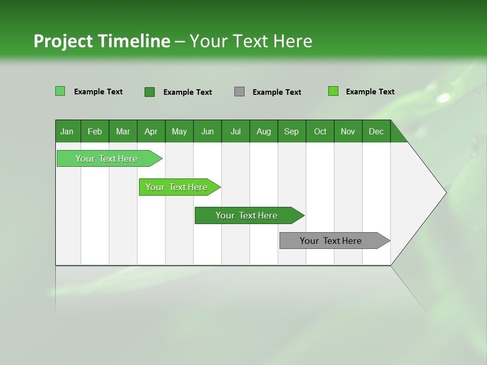 Sinnlich Oase Regentropfen PowerPoint Template