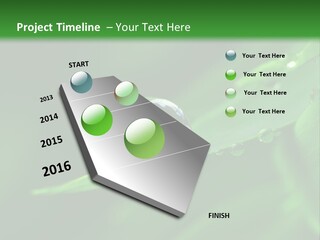 Sinnlich Oase Regentropfen PowerPoint Template
