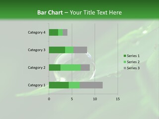 Sinnlich Oase Regentropfen PowerPoint Template