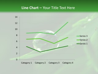 Sinnlich Oase Regentropfen PowerPoint Template