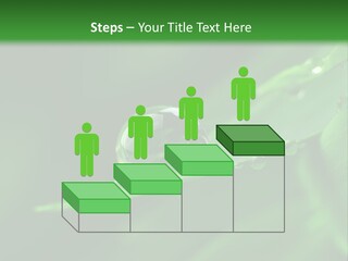 Sinnlich Oase Regentropfen PowerPoint Template