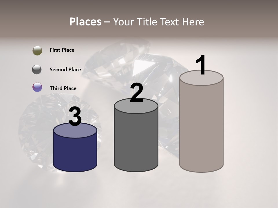 Jewels Diamond Stones PowerPoint Template