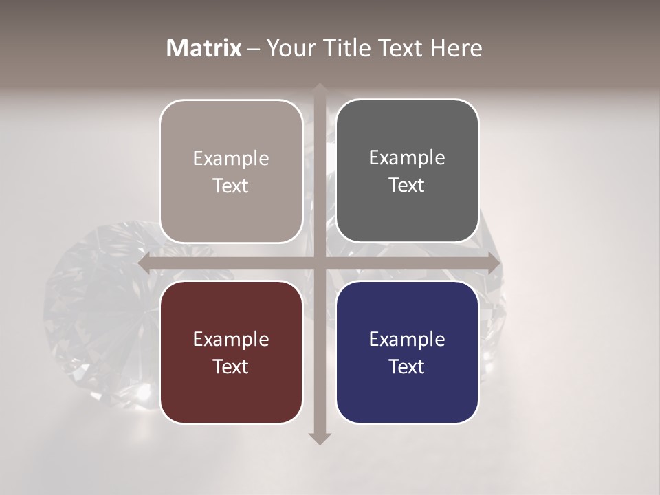 Jewels Diamond Stones PowerPoint Template