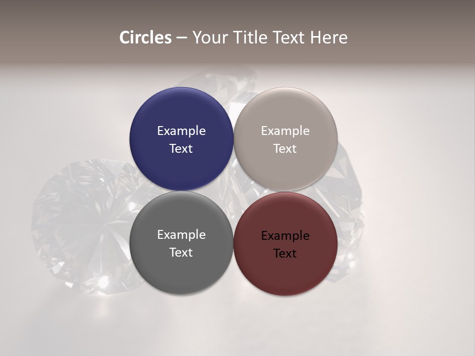 Jewels Diamond Stones PowerPoint Template