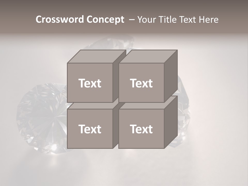 Jewels Diamond Stones PowerPoint Template