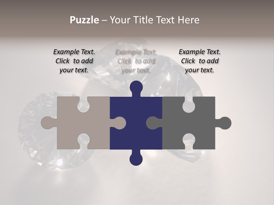 Jewels Diamond Stones PowerPoint Template