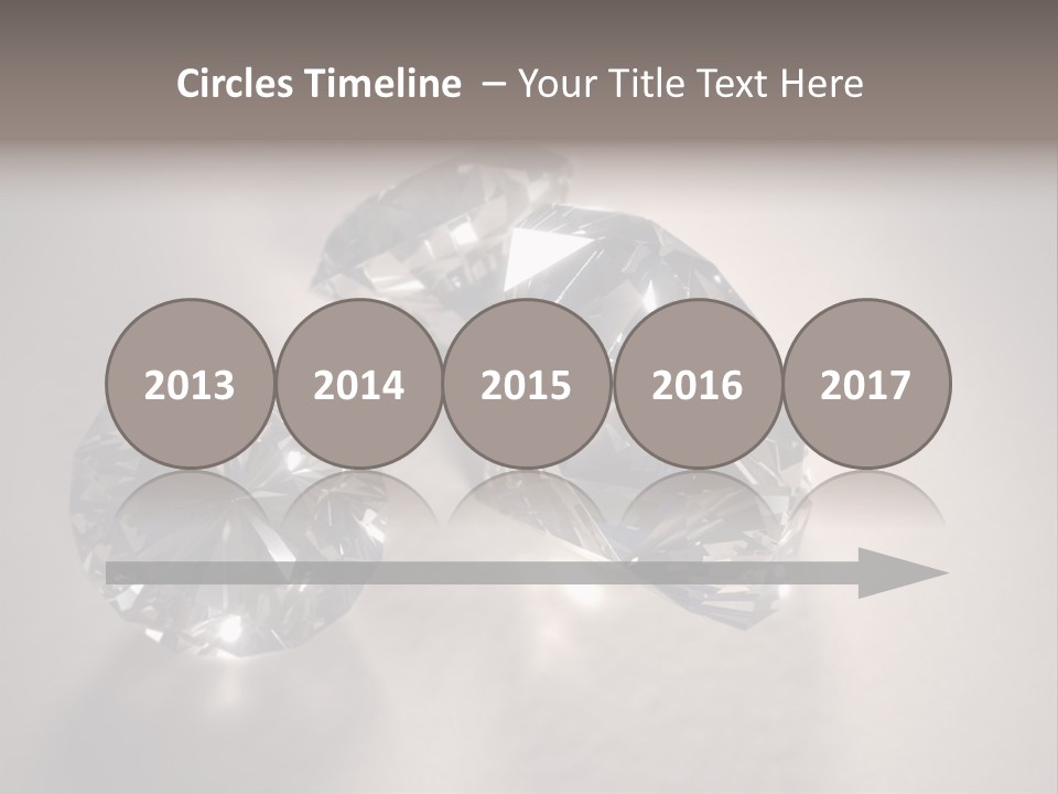 Jewels Diamond Stones PowerPoint Template