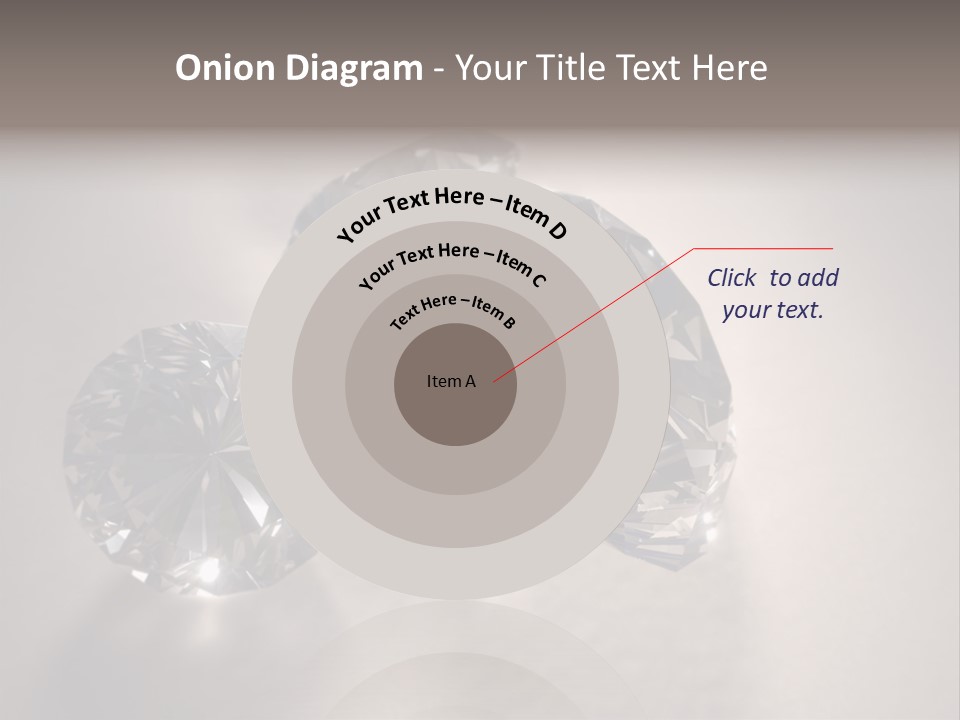 Jewels Diamond Stones PowerPoint Template