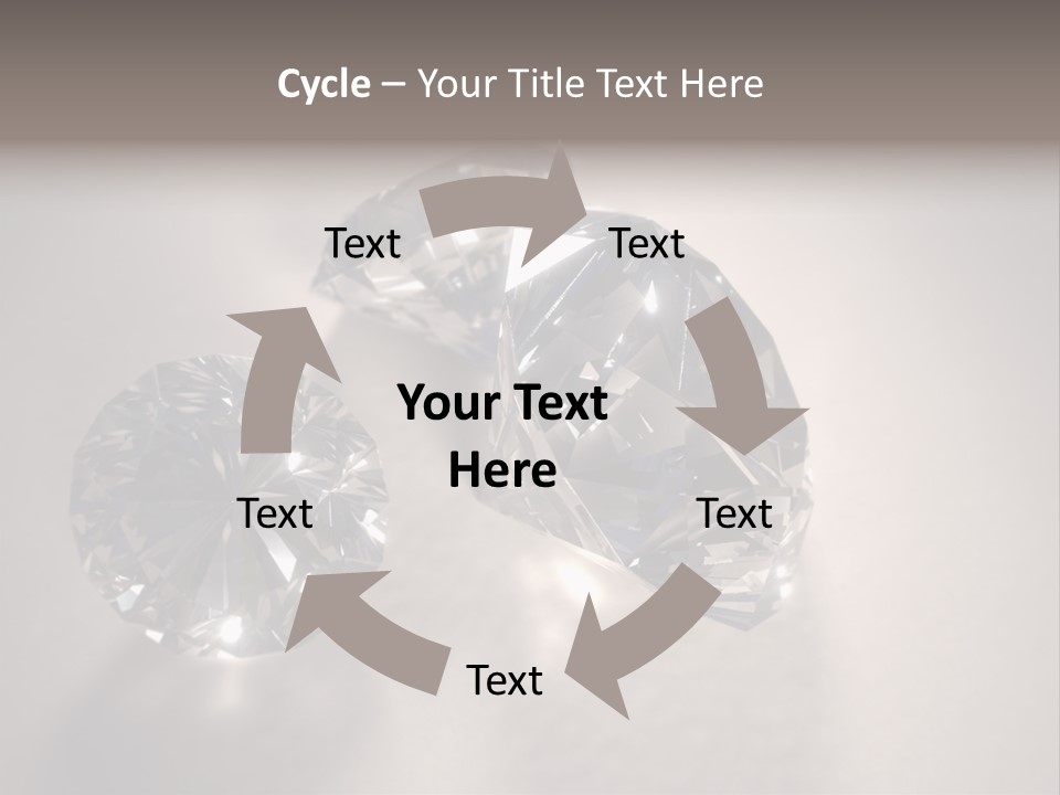 Jewels Diamond Stones PowerPoint Template