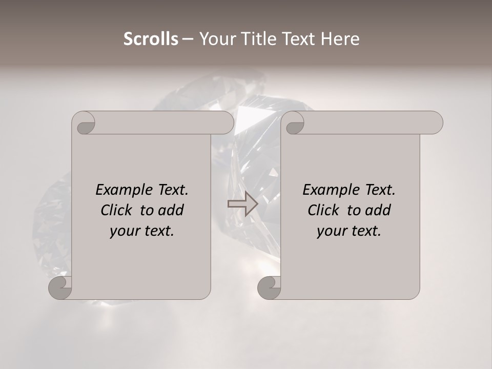 Jewels Diamond Stones PowerPoint Template