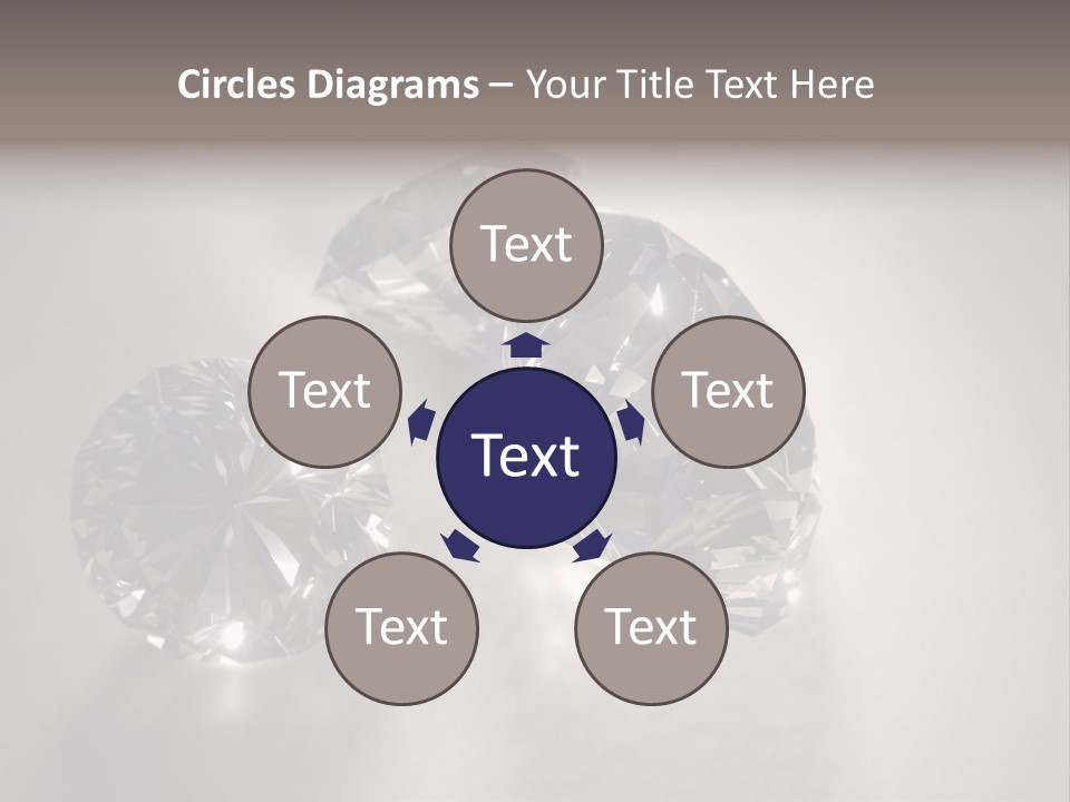 Jewels Diamond Stones PowerPoint Template