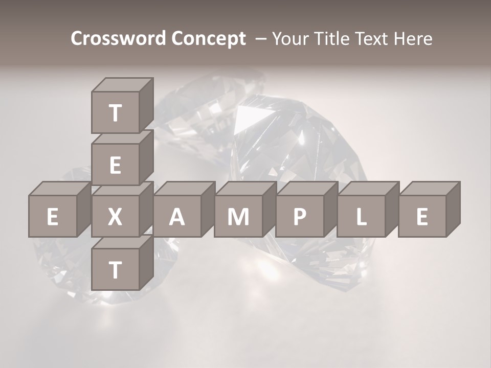 Jewels Diamond Stones PowerPoint Template