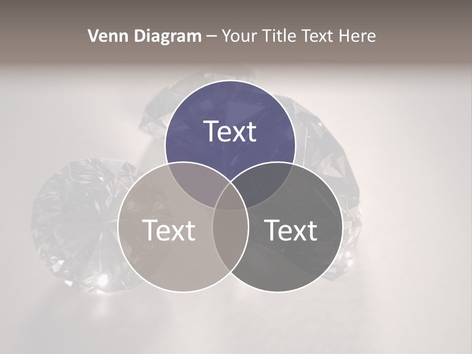 Jewels Diamond Stones PowerPoint Template