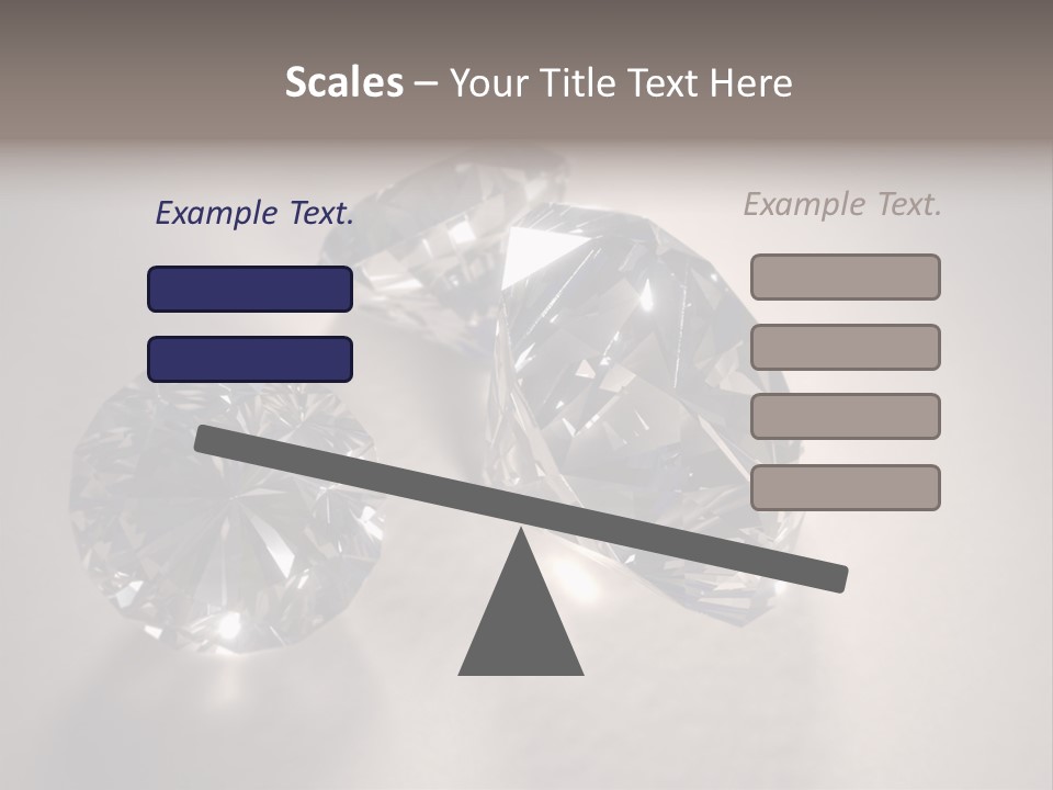 Jewels Diamond Stones PowerPoint Template