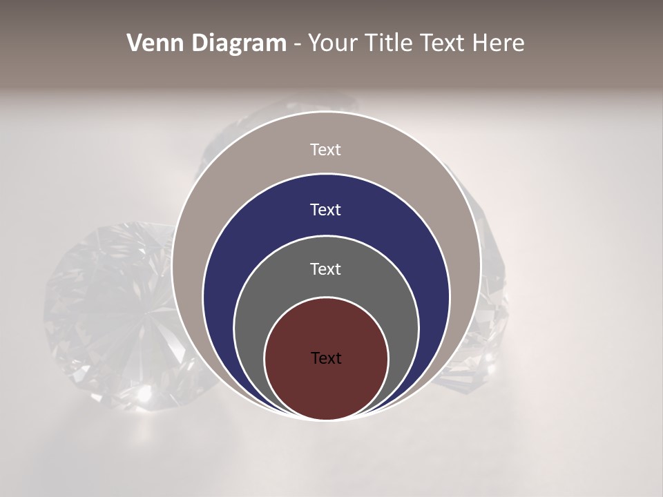 Jewels Diamond Stones PowerPoint Template