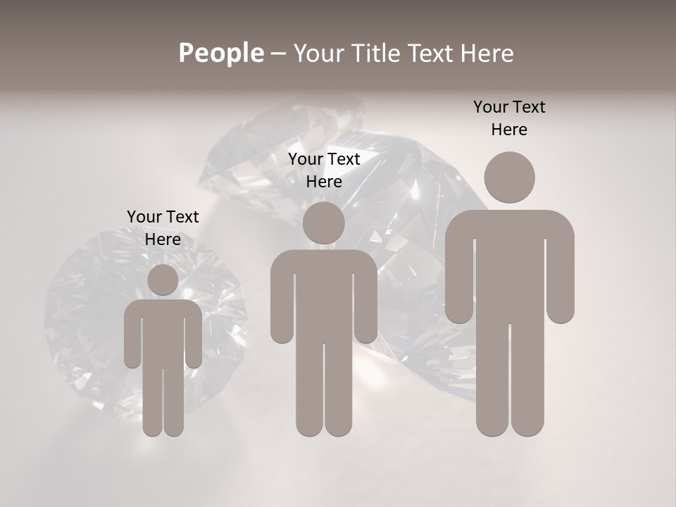 Jewels Diamond Stones PowerPoint Template