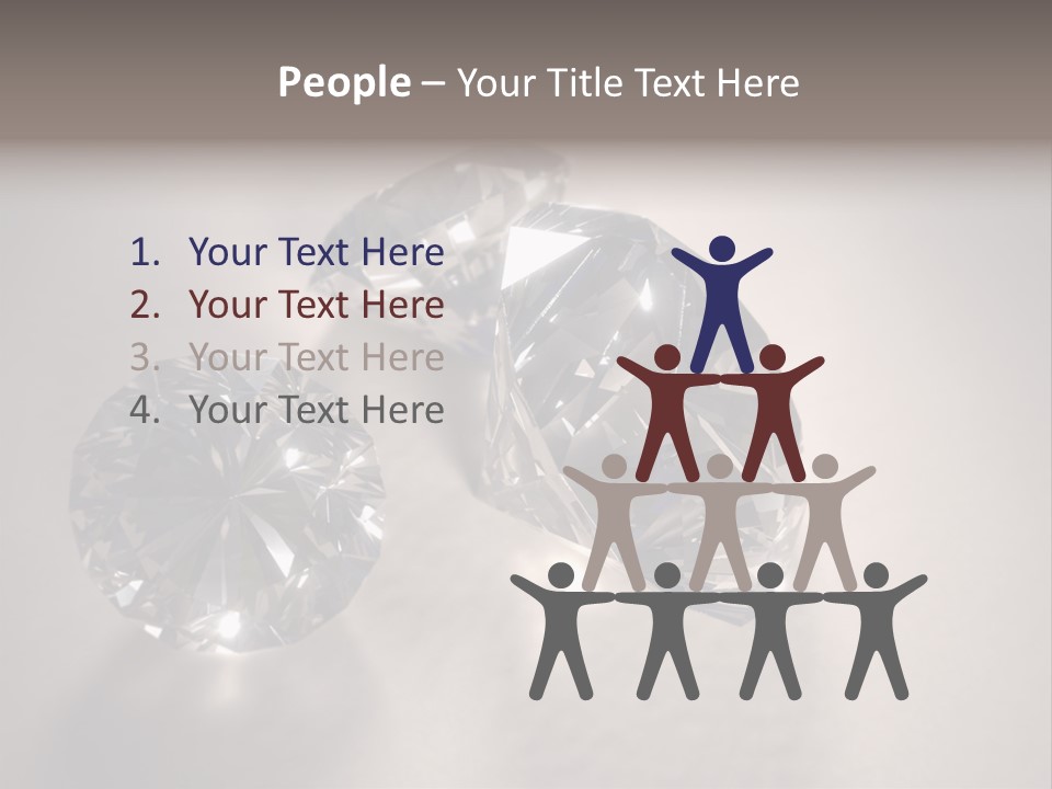 Jewels Diamond Stones PowerPoint Template