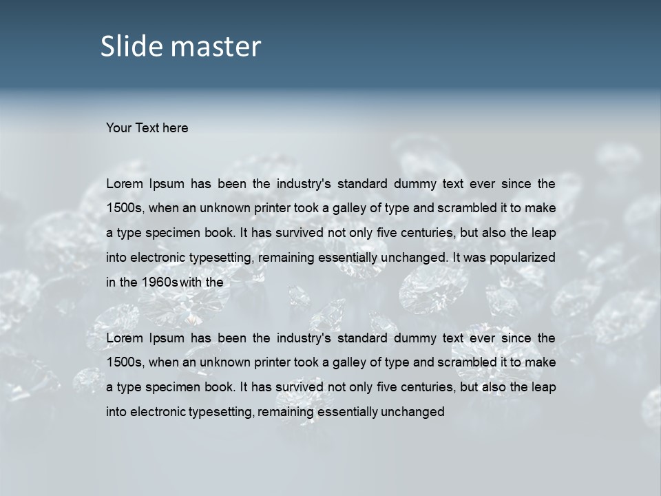 Beauty Luxury Insurance PowerPoint Template