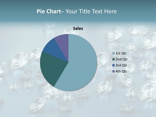 Clear Brilliant Refraction PowerPoint Template