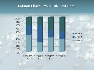 Clear Brilliant Refraction PowerPoint Template