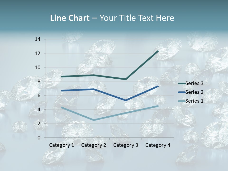 Clear Brilliant Refraction PowerPoint Template
