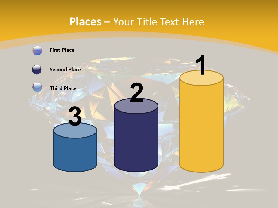 Topaz Stone Shine PowerPoint Template