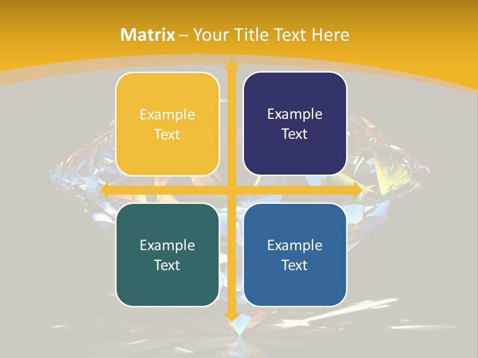 Topaz Stone Shine PowerPoint Template