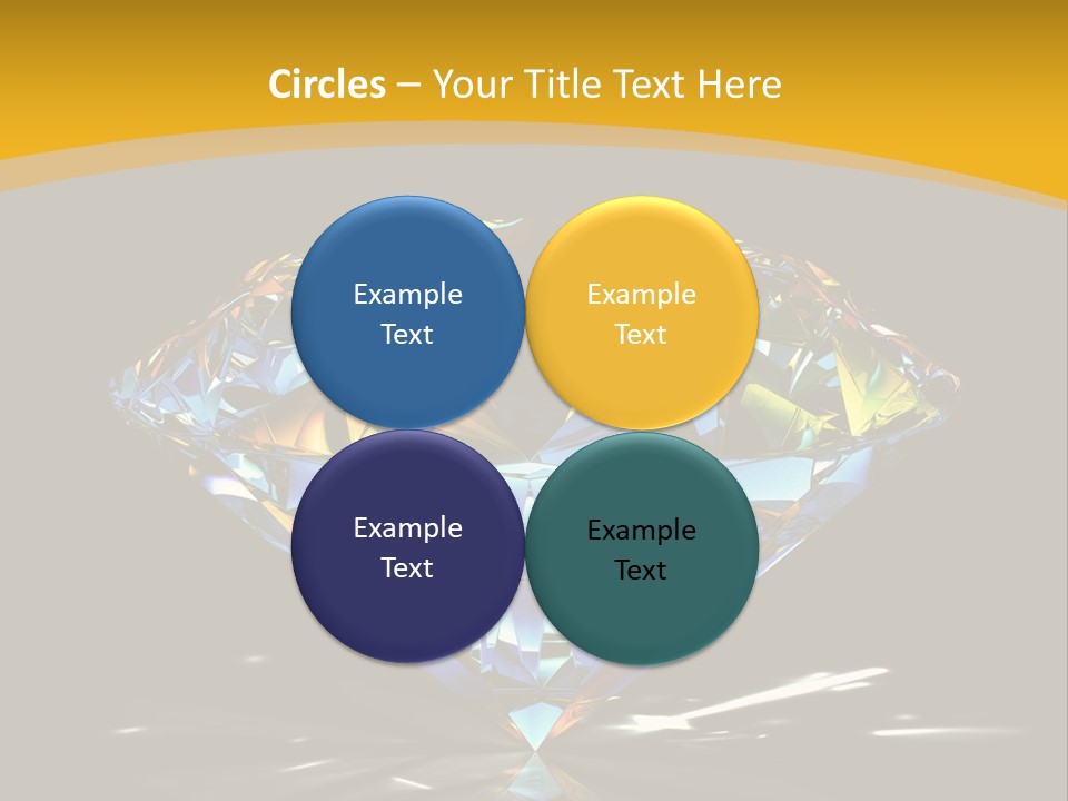 Topaz Stone Shine PowerPoint Template