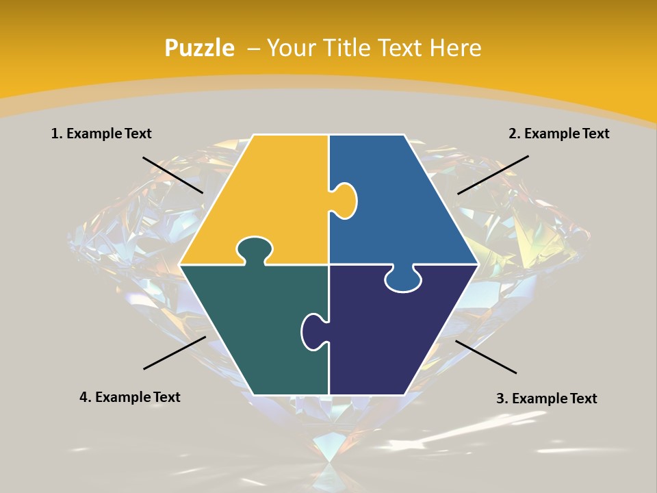 Topaz Stone Shine PowerPoint Template