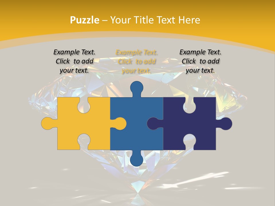 Topaz Stone Shine PowerPoint Template