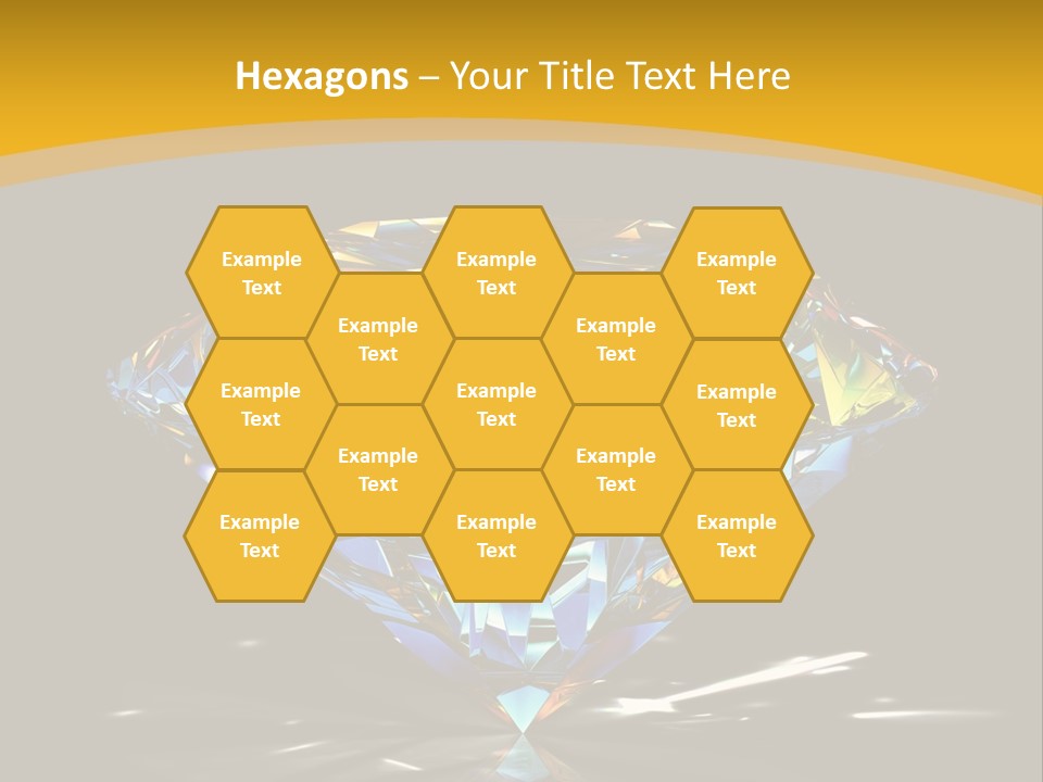 Topaz Stone Shine PowerPoint Template