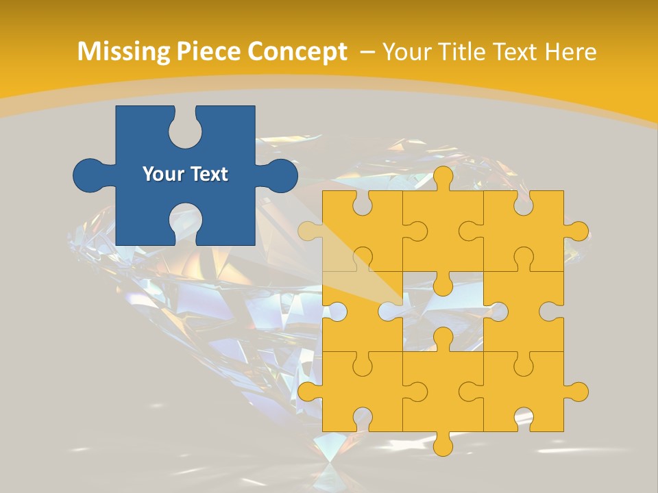 Topaz Stone Shine PowerPoint Template