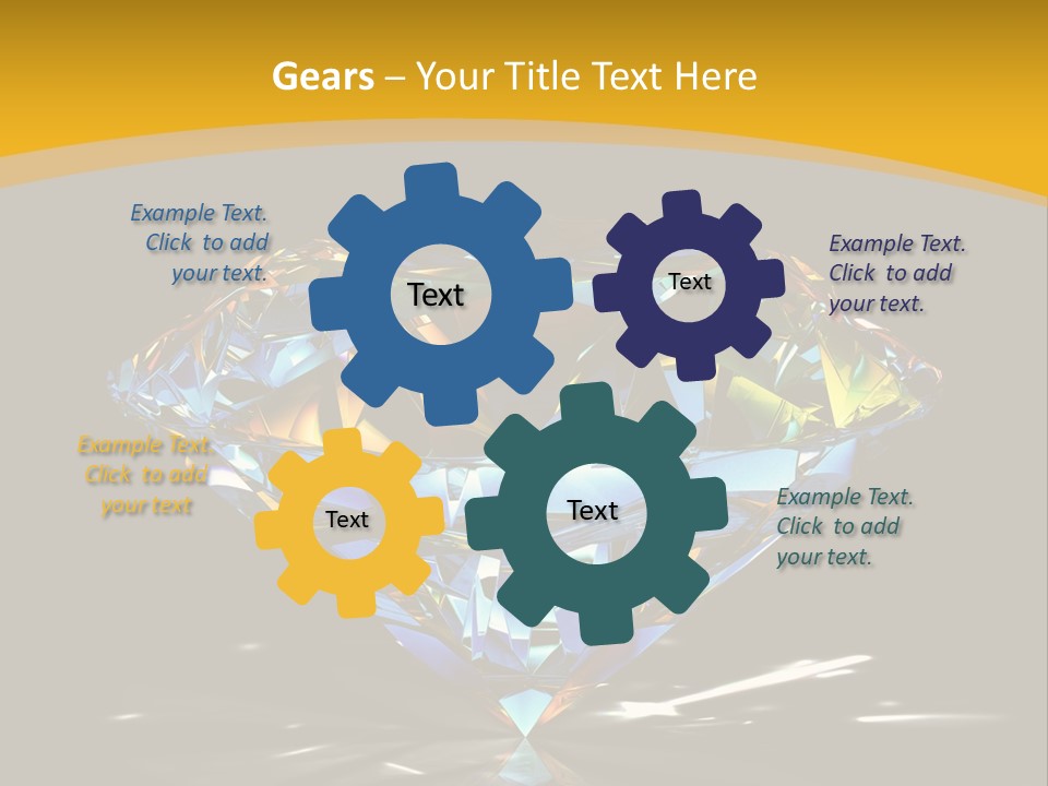 Topaz Stone Shine PowerPoint Template