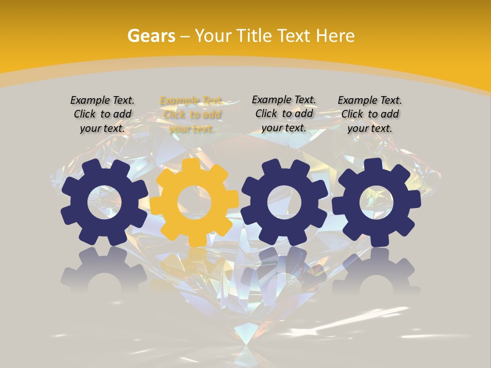 Topaz Stone Shine PowerPoint Template