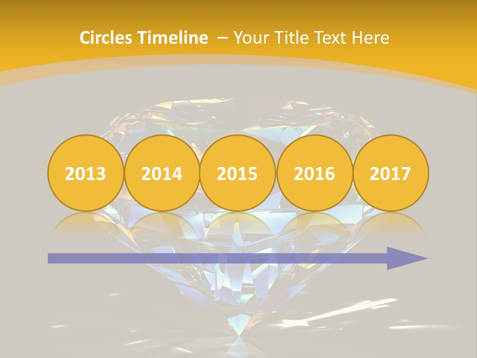 Topaz Stone Shine PowerPoint Template