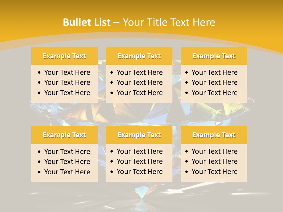 Topaz Stone Shine PowerPoint Template