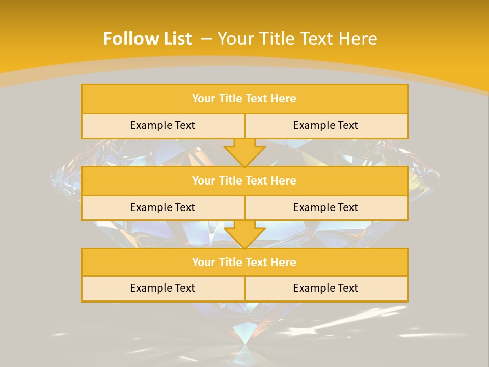 Topaz Stone Shine PowerPoint Template