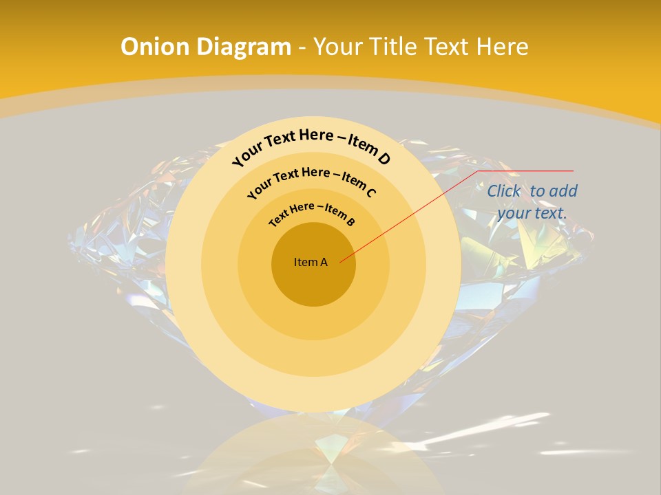 Topaz Stone Shine PowerPoint Template