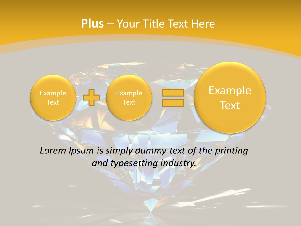 Topaz Stone Shine PowerPoint Template