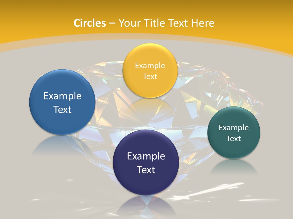 Topaz Stone Shine PowerPoint Template