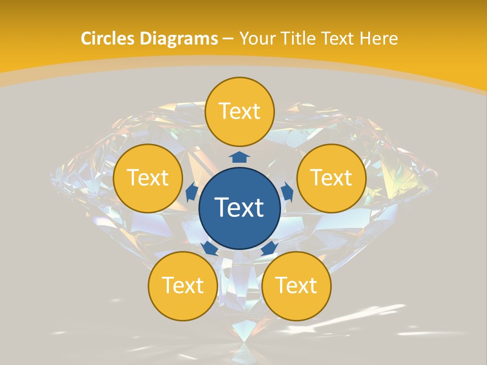 Topaz Stone Shine PowerPoint Template