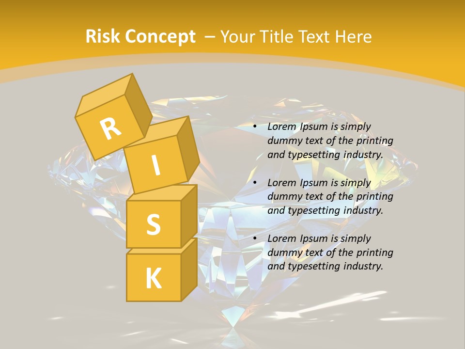 Topaz Stone Shine PowerPoint Template