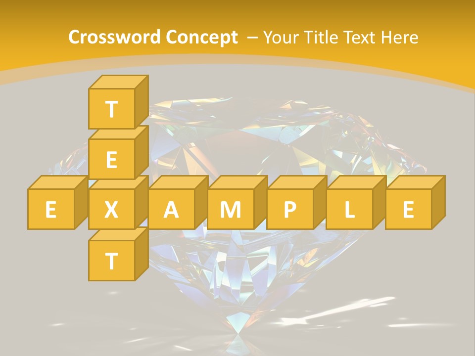 Topaz Stone Shine PowerPoint Template