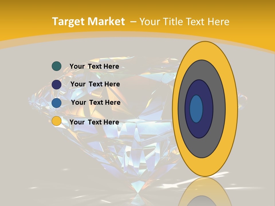 Topaz Stone Shine PowerPoint Template