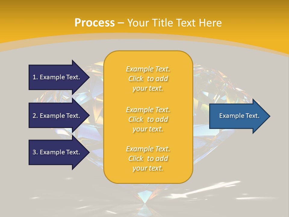 Topaz Stone Shine PowerPoint Template