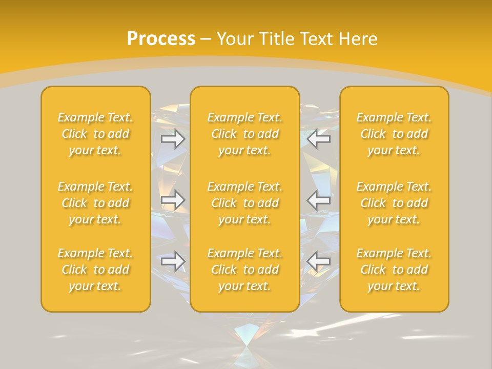 Topaz Stone Shine PowerPoint Template